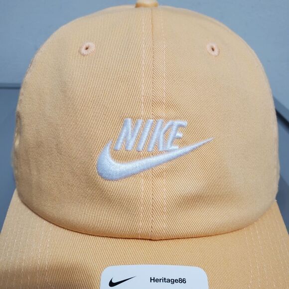 Nike x Sportswear Heritage86 Futura Peach Hat Cap Adult Unisex 1 Size 91… - Picture 4 of 9
